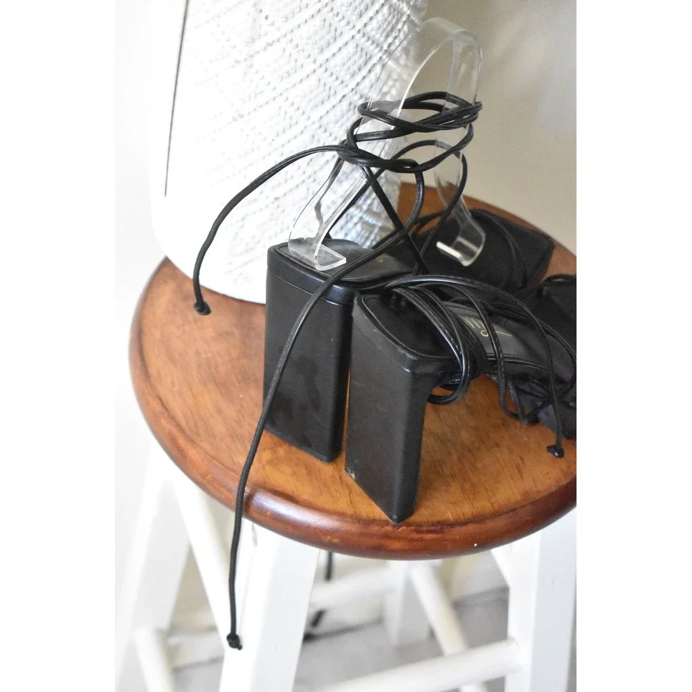 So Me Platform Sandals Women 7.5 Black Y2K Lace Up Square Toe Block Heel